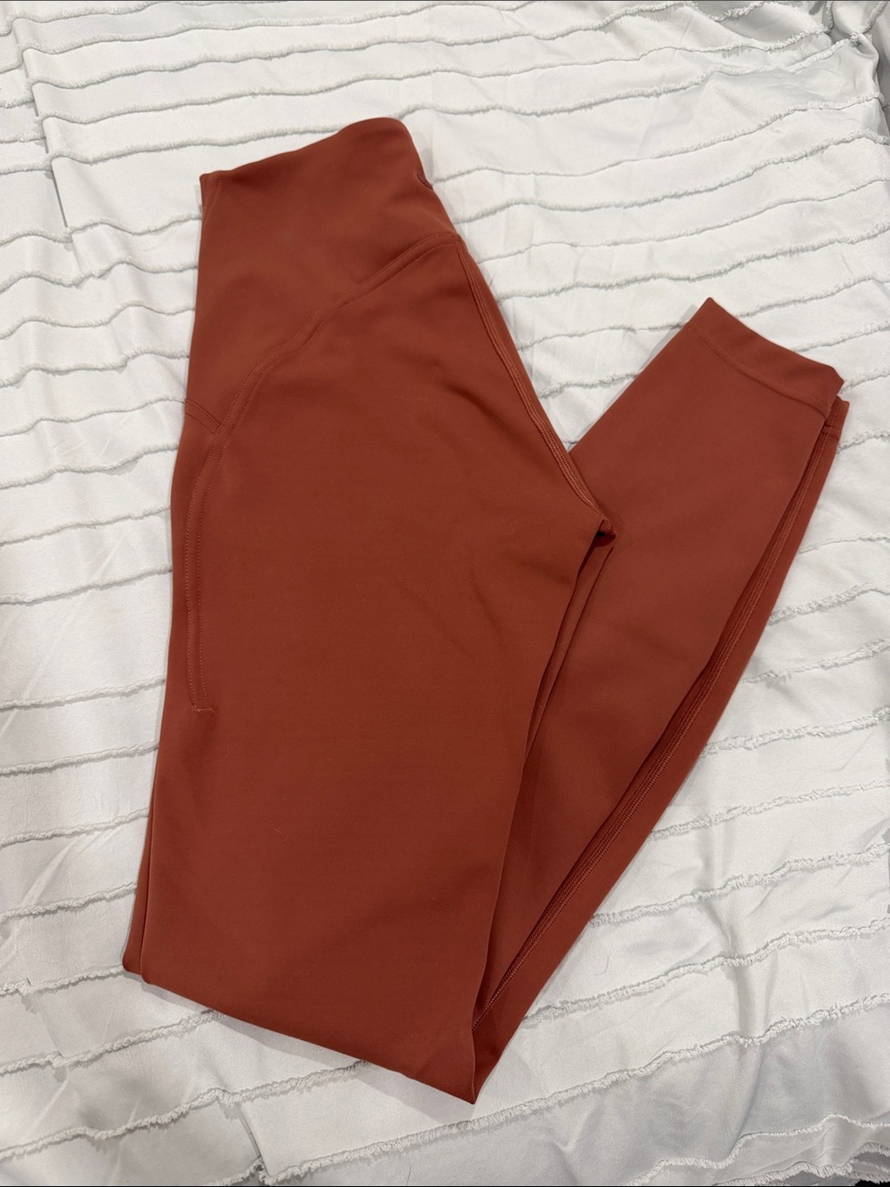 lululemon athletica Rust Red Leggings